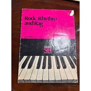Rock Rhythm And Rag Piano Solos Book 1 By Stecher & Horowitz               64-37